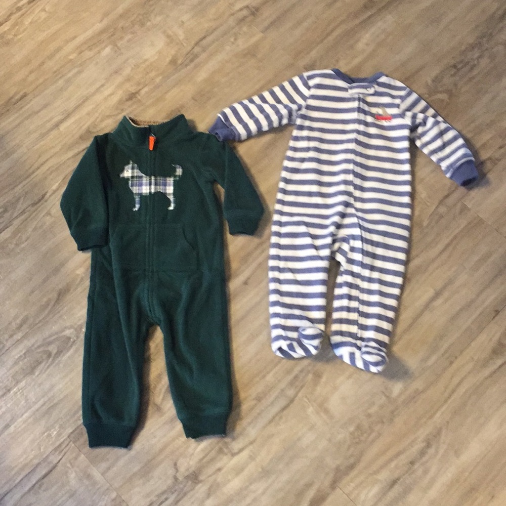 9Mo. Footie & footless rompers/sleepers
